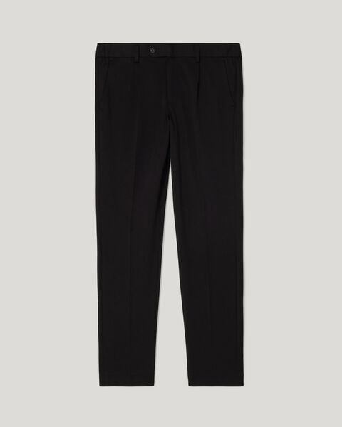 Travel Jersey Tailored Pant, Black, hi-res
